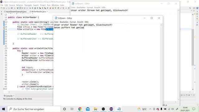Java BufferedReader - Java Streams | Java Tutorial für Fortgeschrittene