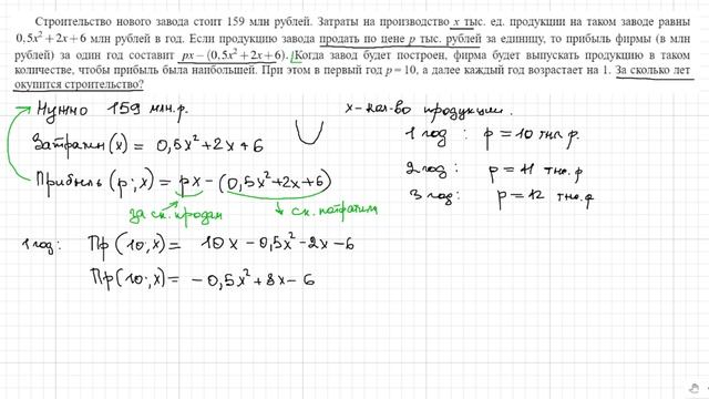 15 задание Математика Профиль #1 | ЕГЭ 2023 |оптимальный выбор