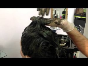 Окрашивание Хной Черный Цвет