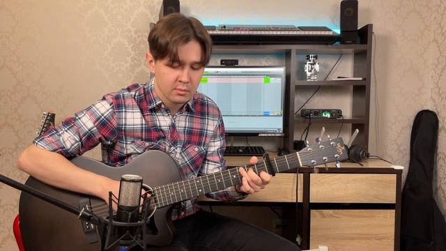 Под луной Д.Агеев (Fingerstyle cover) смотреть онлайн