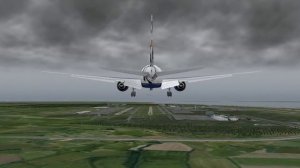 Xplane-10. Посадка в аэропорту ZCPD (Шанхай) B777