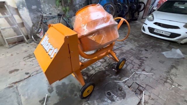 ( M 76268-62805) Four Wheeler Portable Concrete mixer With petrol engine Ahluwalia Bharat смотреть онлайн