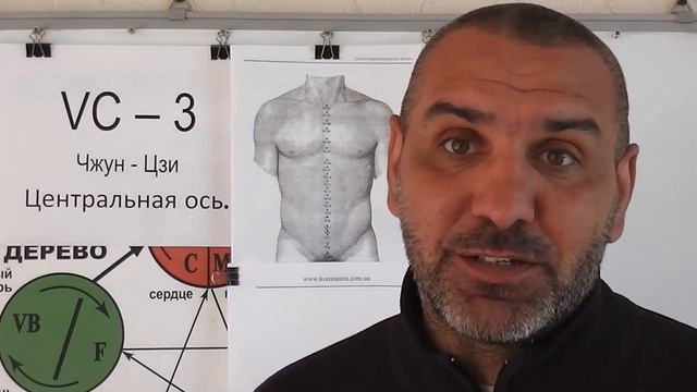 Отыскиваем точку Чжун-Цзи.