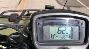 Top speed of Suzuki King quad 500