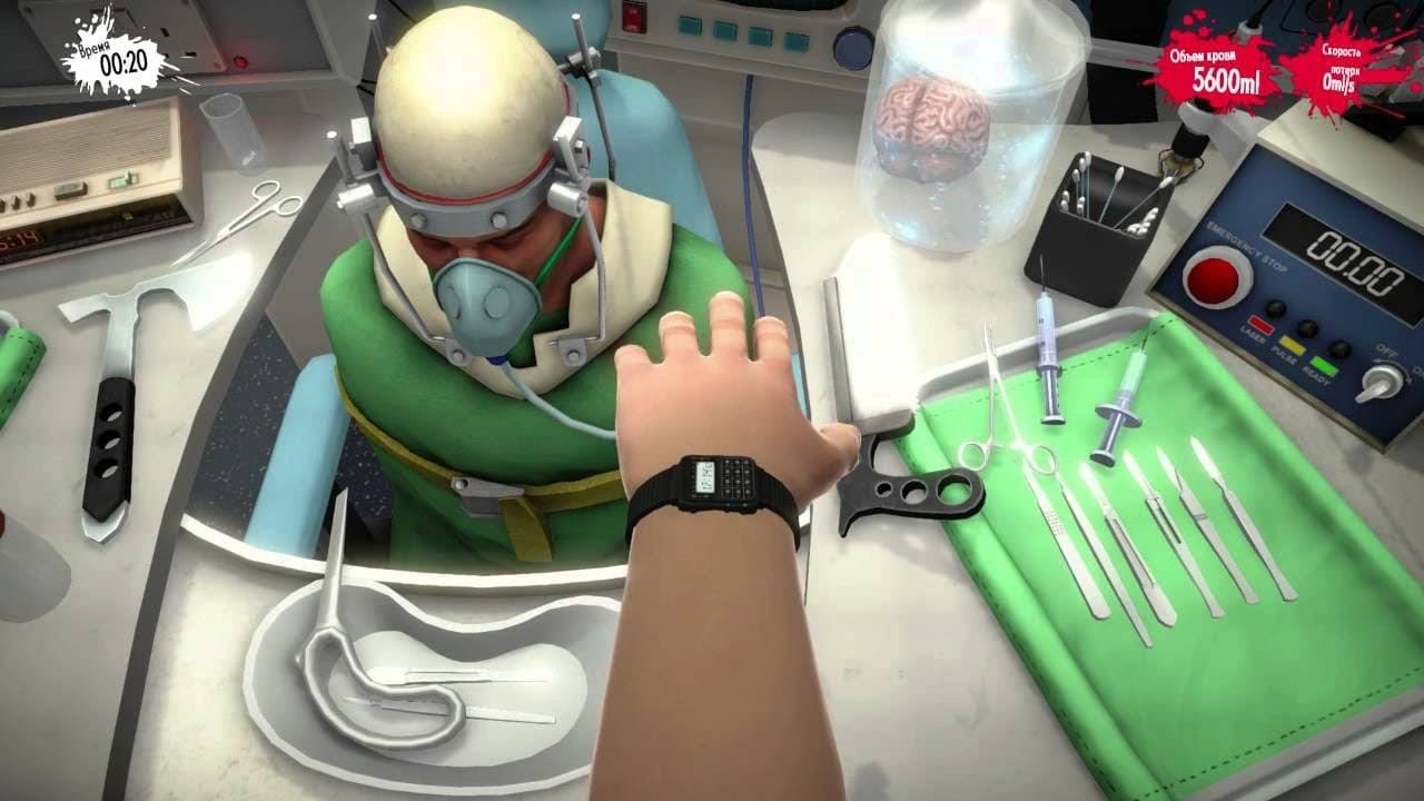 Surgeon Simulator КАК ИГРАТЬ?