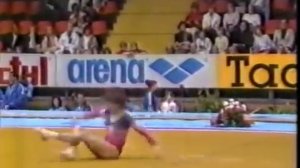 Maxi Gnauck - 1985 Europe - FX (1) 9.950