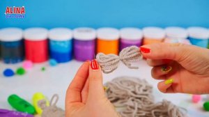 Милая собачка из ниток Своими Руками. Амонг ас из Яйца