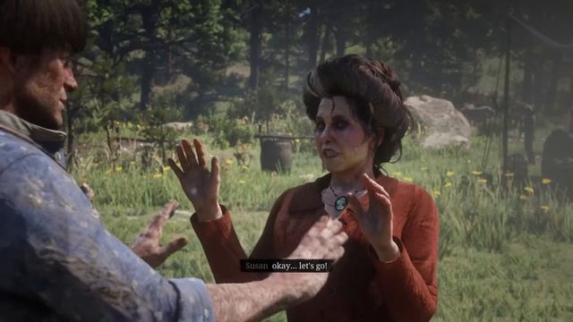 Все сцены, если Артур приходит в лагерь грязным - RDR 2