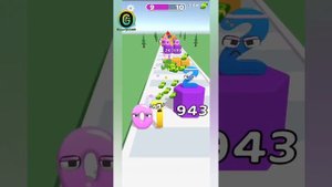 Merge Number Run Max Level Walkthrough Part 1 | Merge Number Run Game |