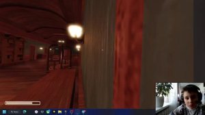 Играю в Хоррор Doors  с другом Ваней.