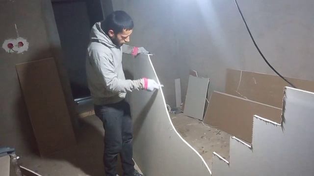фигурное паталок из гипсокартона своими руками в Таджикистан район муминобод,????????????