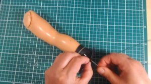 Делаем кожаную обувь без колодки (ботиночки) для куклы