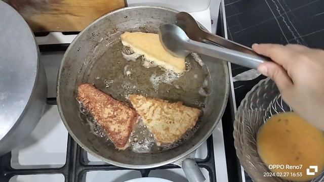 Вкусные гренки. Мои дети ооооочень любят такие гренки! смотреть онлайн