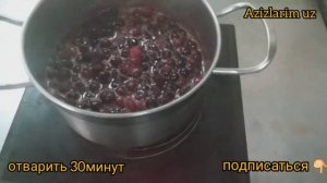 Как приготовить Клюквенный Джем./ Клюквали повидло тайёрлаш.