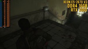 Запуск The Last of Us Part 1 на Xeon E5-2670v3/DDR4 16GB/RTX 3060 (12GB)