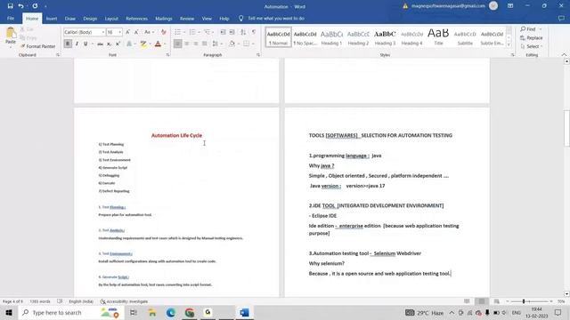 Part - 2 | Tools selection for automation | Installation of java | #automationtesting | #javainstal
