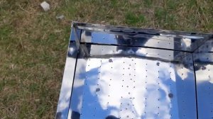 Мангал разборный из нержавейки.