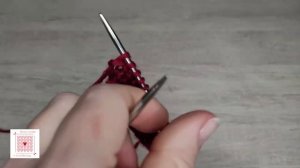 Узор ЛОЖНАЯ КОСА спицами от Елены Массольд