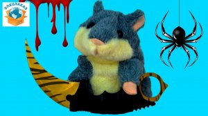 УГОРАЮ!! ГОВОРЯЩИЙ ХОМЯК. ПИПЕЦ ОН КЛЁВЫЙ!!! ПОВТОРЯЕТ ВСЕ ПОДРЯД. ПЛЮШЕВАЯ ИГРУШКА. Спецзаказ