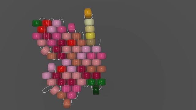 Марафон Плетения Бисерных Бабочек. Бабочка № 22 - Пион. Бисерный Мульт. Для левшей смотреть онлайн