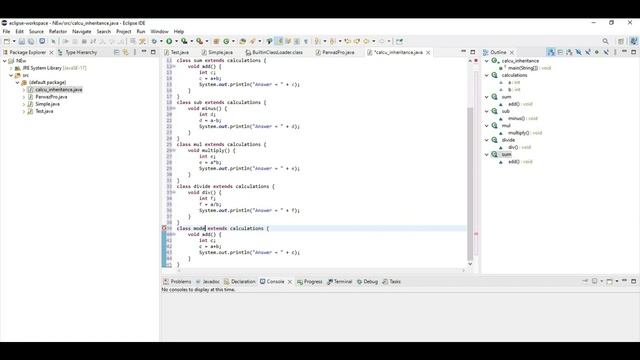 Multi Classes Program || Mono Parent Program || Java Program || Hindi/Urdu || Parwaz Pro смотреть онлайн