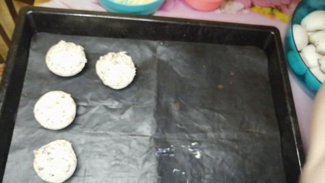 Фаршированные шампиньоны. Запеченные грибы. САМЫЕ ВКУСНЫЕ грибы, просто тают во рту
