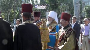 торжественный молебен за родной край