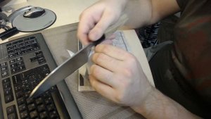 Японский кухонный нож Deba