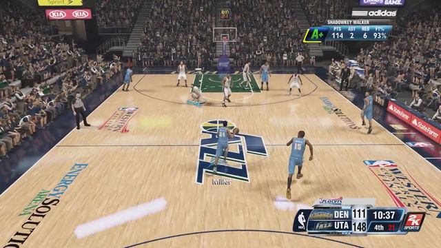 Time To End It | Nuggets vs. Jazz WCF G4 | Shadowkey Walker | NBA 2k14 MyCareer Part 41