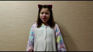 "Монолог кошки". Театральная студия "Маленький театр". Младшая группа