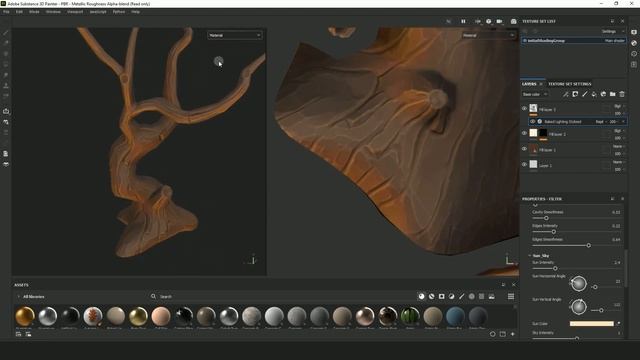 How To Create Stylized Textures in Substance Painter - Beginners tutorial