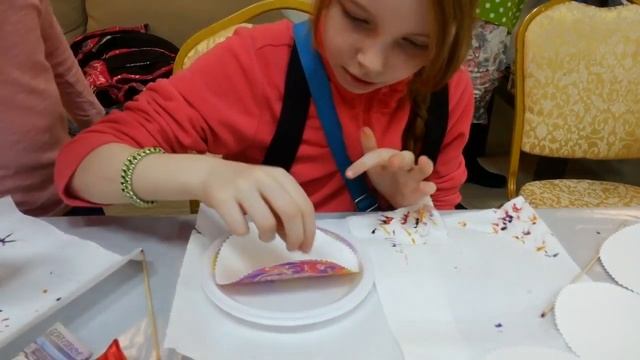 мастер класс по эбру перенос рисунка на бумагу смотреть онлайн