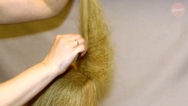 Как сделать начес / How to make a bouffant смотреть онлайн