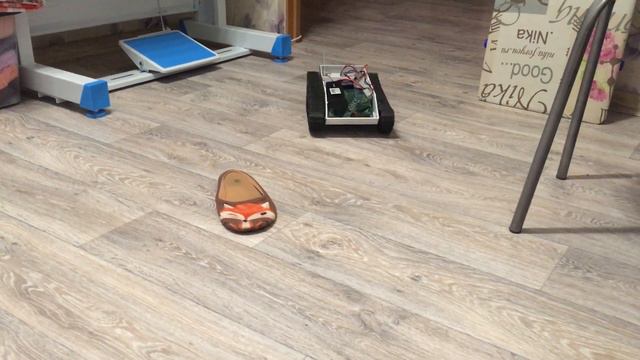 Т-44 из пластилина и других материалов на радиоуправлении, тест ходовой смотреть онлайн