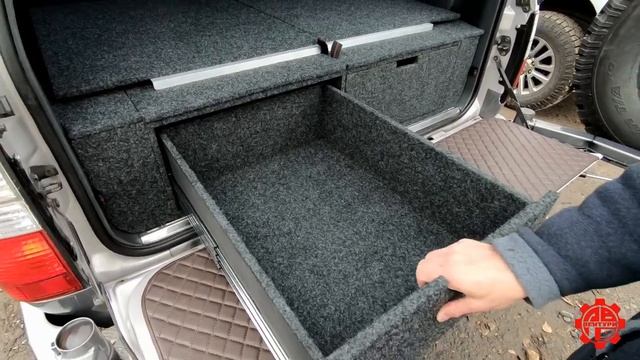 Мультиящик: обзор органайзеров в багажник Toyota Land Cruiser 80 и LC Prado 150 смотреть онлайн