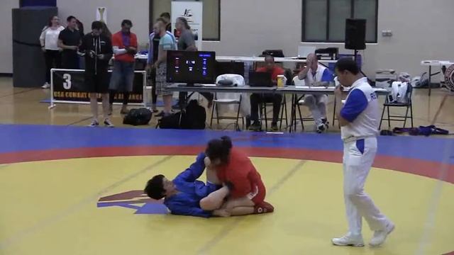 Melisa Spence (Blue) 2nd Match - 2016 USA SAMBO Nationals смотреть онлайн
