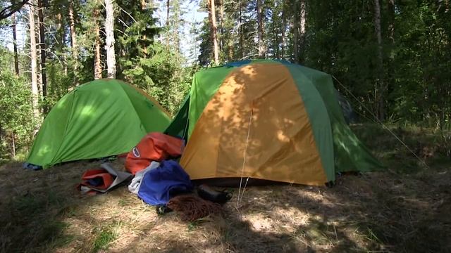 Водные походы - р. Волчья и Ладожские шхеры . смотреть онлайн