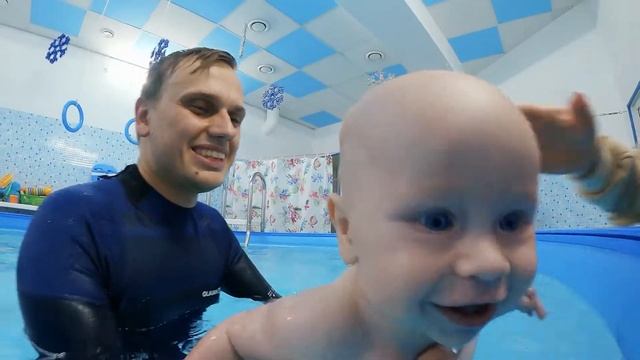 Грудничковое плавание в Анапе | Аквапузики Анапа(ноябрь 2020) #08 смотреть онлайн