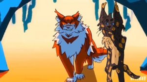 Коты воители теория/Что было бы если Огник был за Когтя /Спрайты!!