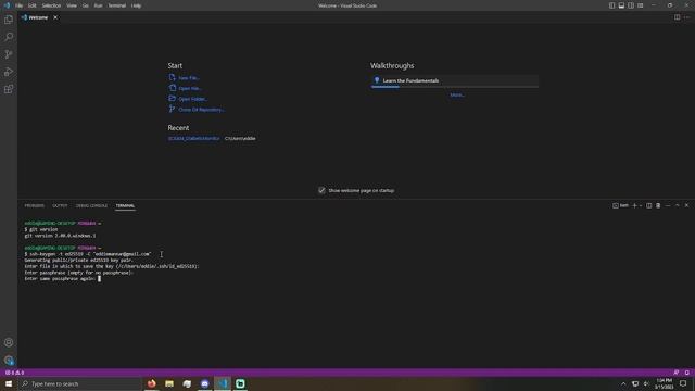 Creating GitHub SSH Key | E.T.T смотреть онлайн