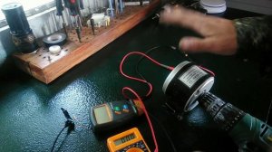 My1016 24v 250w тест в качестве генератора, пойдёт ли для ветряка