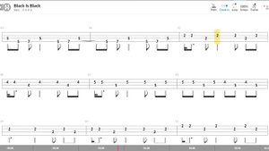 Los Bravos - black is black (Bass TAB)