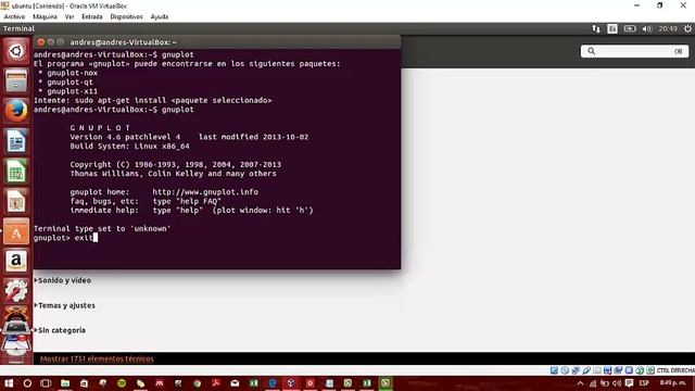Instalación Gnuplot para Ubuntu 14.04 LTS смотреть онлайн