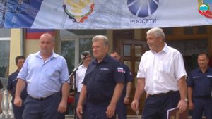 Работников Россетей чествовали в селении Эрпели Буйнакского района