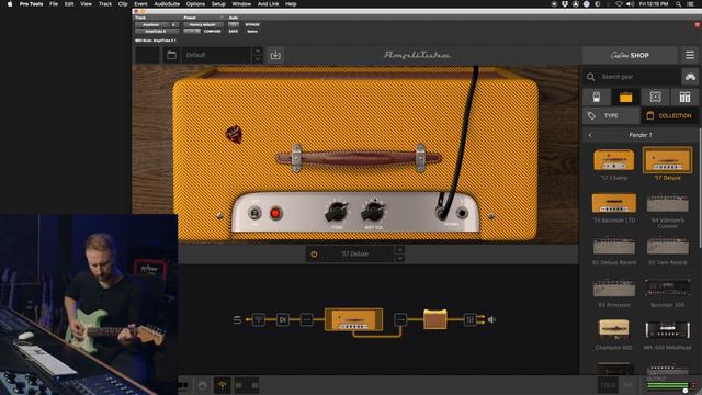 Fender Collection for AmpliTube 5 Demo at VuDu Studios смотреть онлайн
