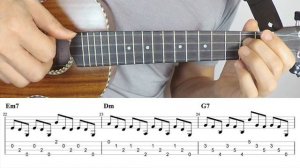 Unchained Melody [Ukulele Fingerstyle] Play-Along with Tabs *PDF available