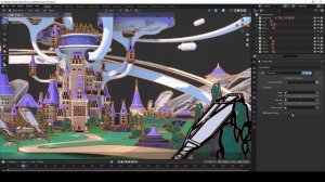 Как быстро сделать Лайн арт в Blender поверх 3D