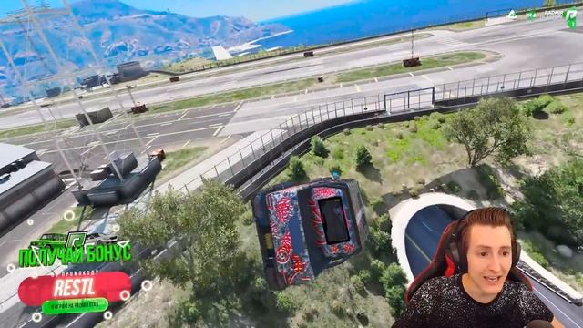 ЭТО ИХ ЗАДЕРЖИТ! ПОЛИЦЕЙСКАЯ ПОГОНЯ В ГТА 5 ОНЛАЙН! ТРОЛЛИНГ КОПОВ (GTA 5 ONLINE) смотреть онлайн