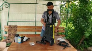 KARCHER K4 Керхер К4 , осмотр комплекта.