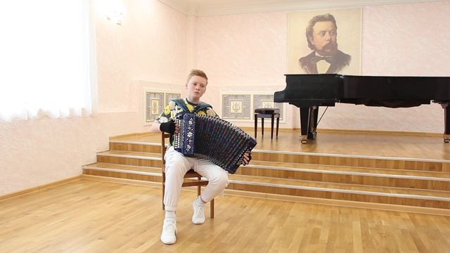 Размыслович Михаил 12 лет, гармонь, г. Великие Луки смотреть онлайн